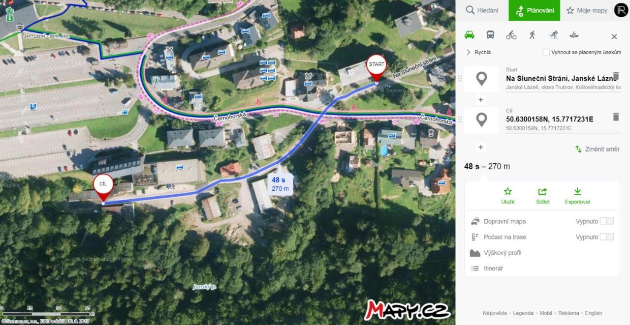 Stylovy Primo U Lanovky, Vlastni Garazove Stani